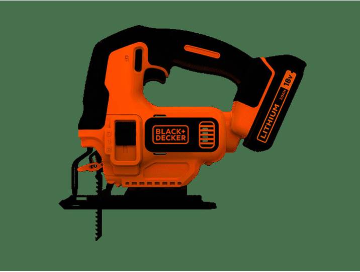 Black & Decker Akku-Stichsaege\, 18V 2\,0 Ah
