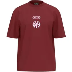JAKO Unisex Mainz 05 T-Shirt Freizeit, Größe 4XL in Rot Rot