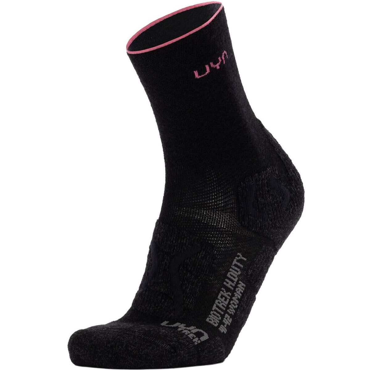 Uyn Woman Biotrek Heavy Duty Socks black/pink (B093) 39/40 S100338-B093-39/40