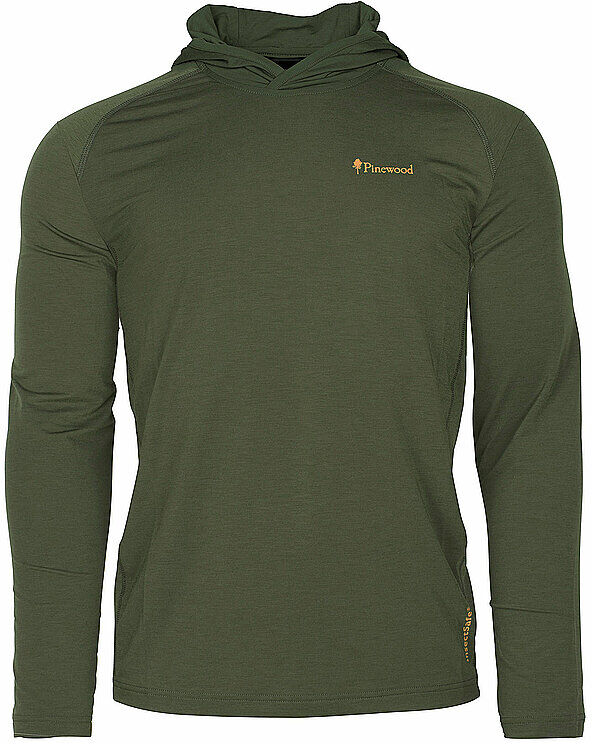 Pinewood Herren Funktionssweater Insect Safe Hoodie olive   M M