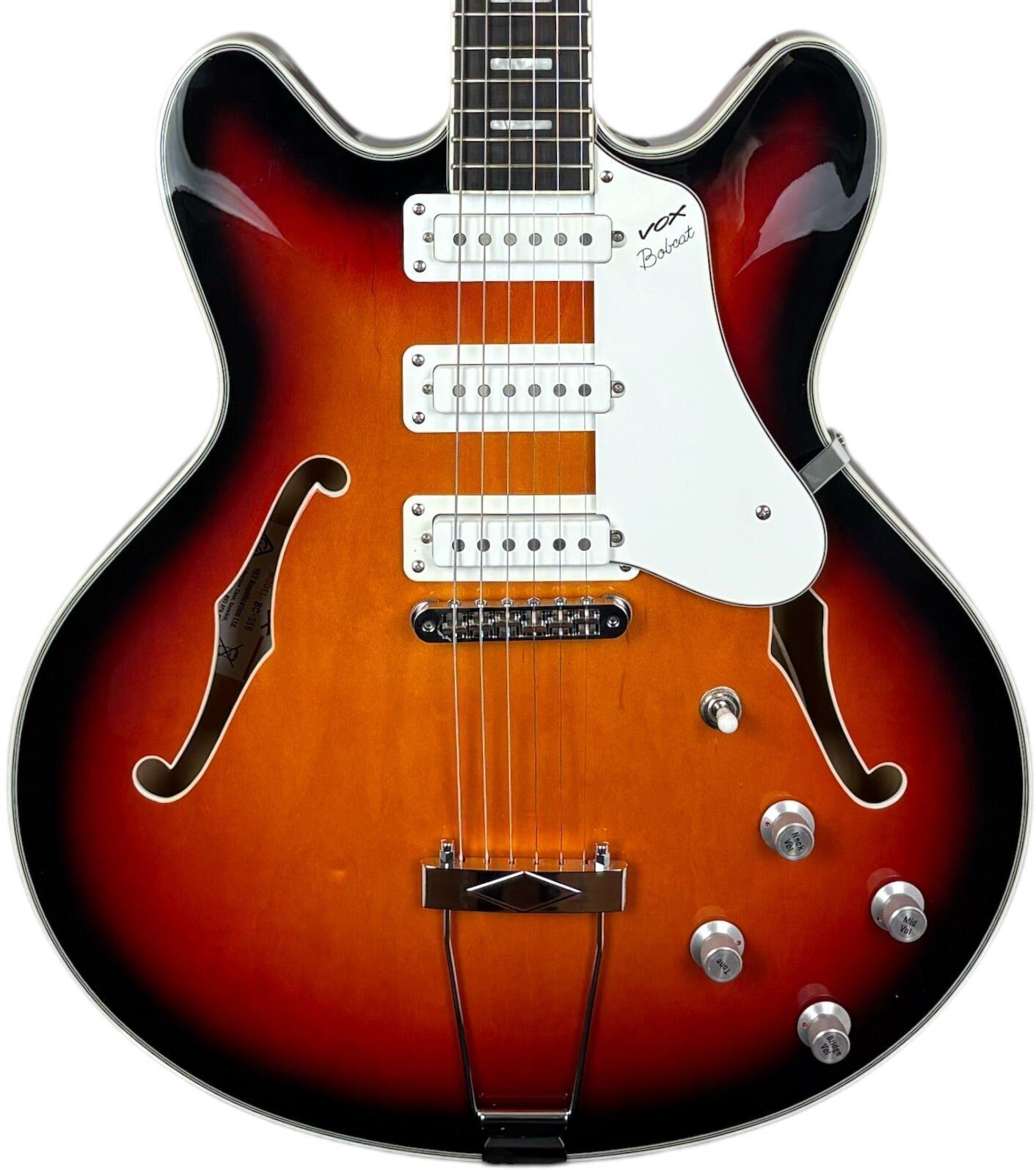 Vox Bobcat BC-S66 2020 - Sunburst   Sunburst - Refurbished