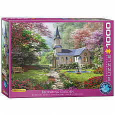 eurographics Puzzle - Blühender Garten von Dominic Davison - 1000 Teile 300909