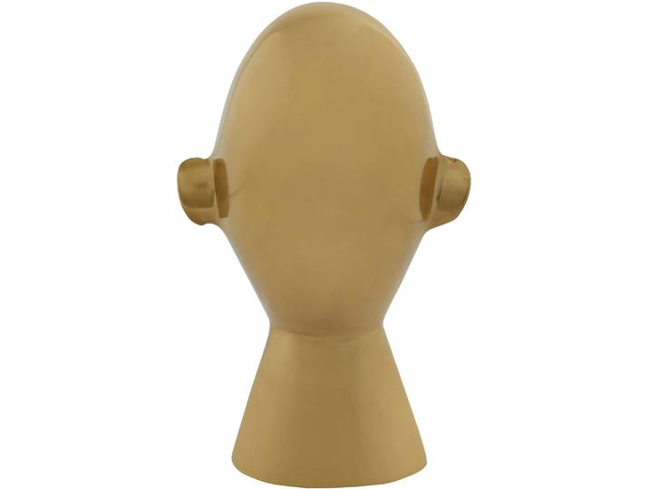 Dekofigur KAYOOM Skulptur Unid 200 Gold , gold (goldfarben), B:15cm H:28cm T:18cm, Aluminium, Dekofiguren, Dekofigur