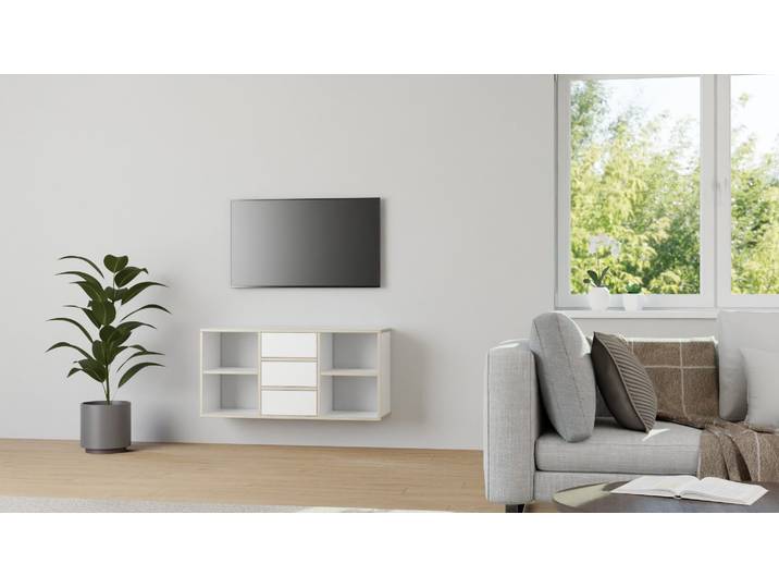 Wandschranksystem Multiplex Multiplex Weiß