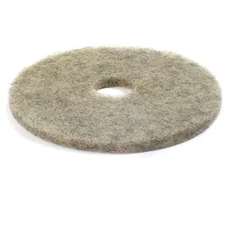 Weber Cleaning Parts GmbH High-Speed-Pad Janex natur - 380 mm - Polieren Beschichtung weich - 10 Pads