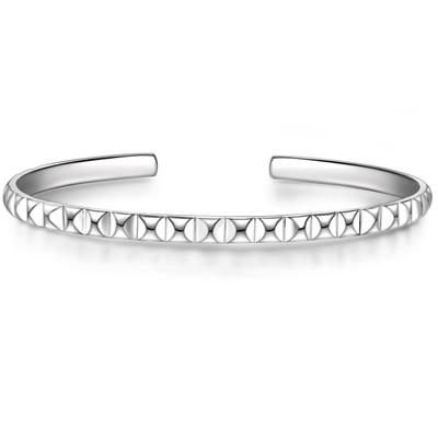 Armreif GLANZSTÜCKE MÜNCHEN "F691", silber, Armbänder, Damen, Silber 925 (Sterlingsilber), Armreif, aus Sterling Silber