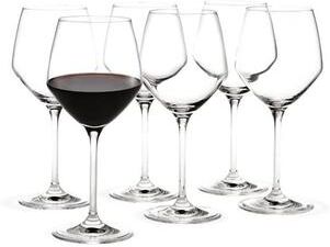 Holmegaard Perfection Red Wine Glass, Clear, 6 pcs. - 14.5 oz