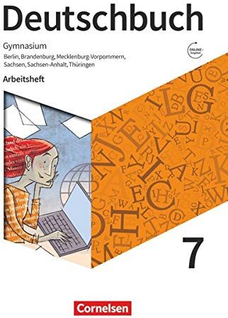 Petra Bowien - Deutschbuch Gymnasium - Berlin, Brandenburg, Mecklenburg-Vorpommern, Sachsen, Sachsen-Anhalt und Thüringen - Neue Ausgabe - 7. Schuljahr: Arbeitsheft mit Lösungen - Preis vom 19.10.2026 19:33:35 h