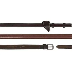 Zügel DY Gummi Working Collection brown VB