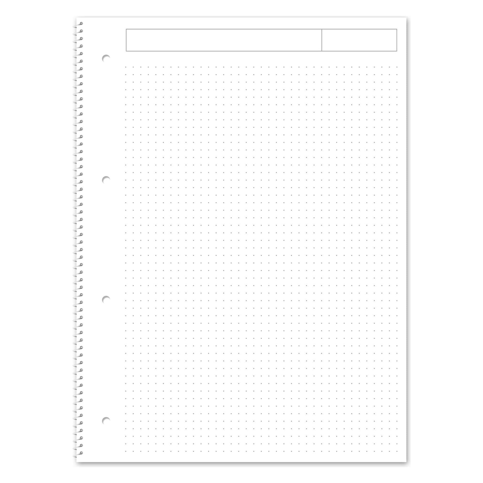 Staufen Collegeblock Green, 60 g/qm, DIN A4, dotted, 80 Blatt (A4, Gepunktet) (608573000)