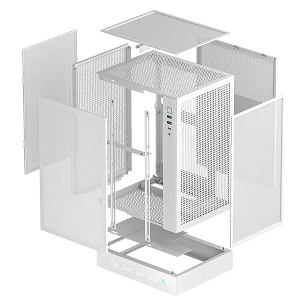 Deepcool CH170 DIGITAL (Mini-ATX) (R-CH170-WHNPI0D-G-1)