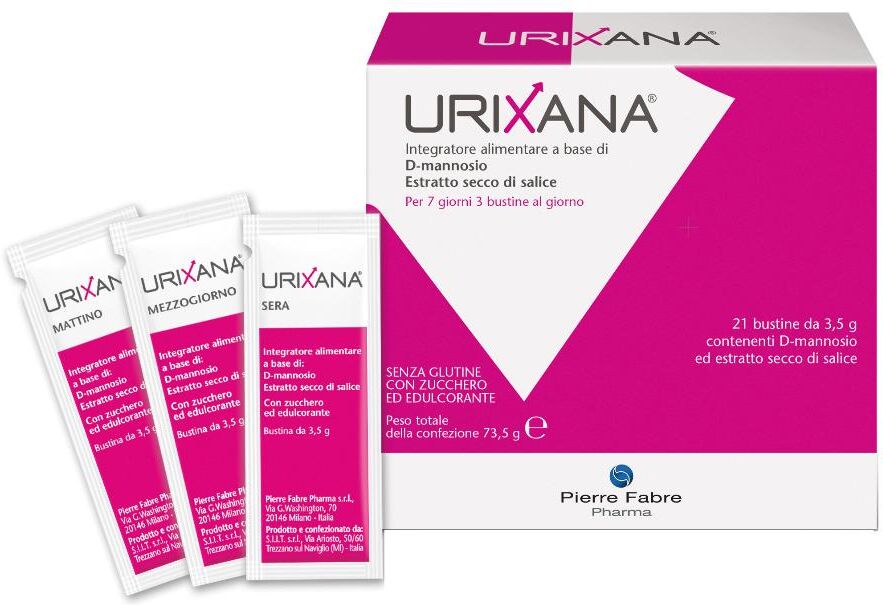 PIERRE FABRE PHARMA Srl Urixana - 21 Bustine