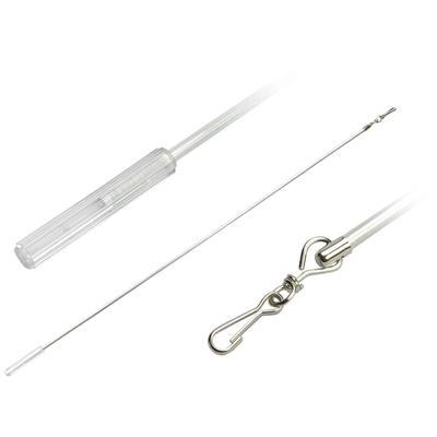 Schleuderstab LIEDECO Gr. 3, transparent, L:125cm, Schleuderstäbe, für Seitenschals, Gardinen