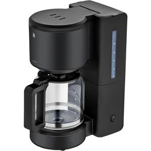 WMF Kaffeemaschine Stelio, mit Glaskanne, 1,2 Liter, 1000 Watt, tiefschwarz, bis zu 10 Tassen