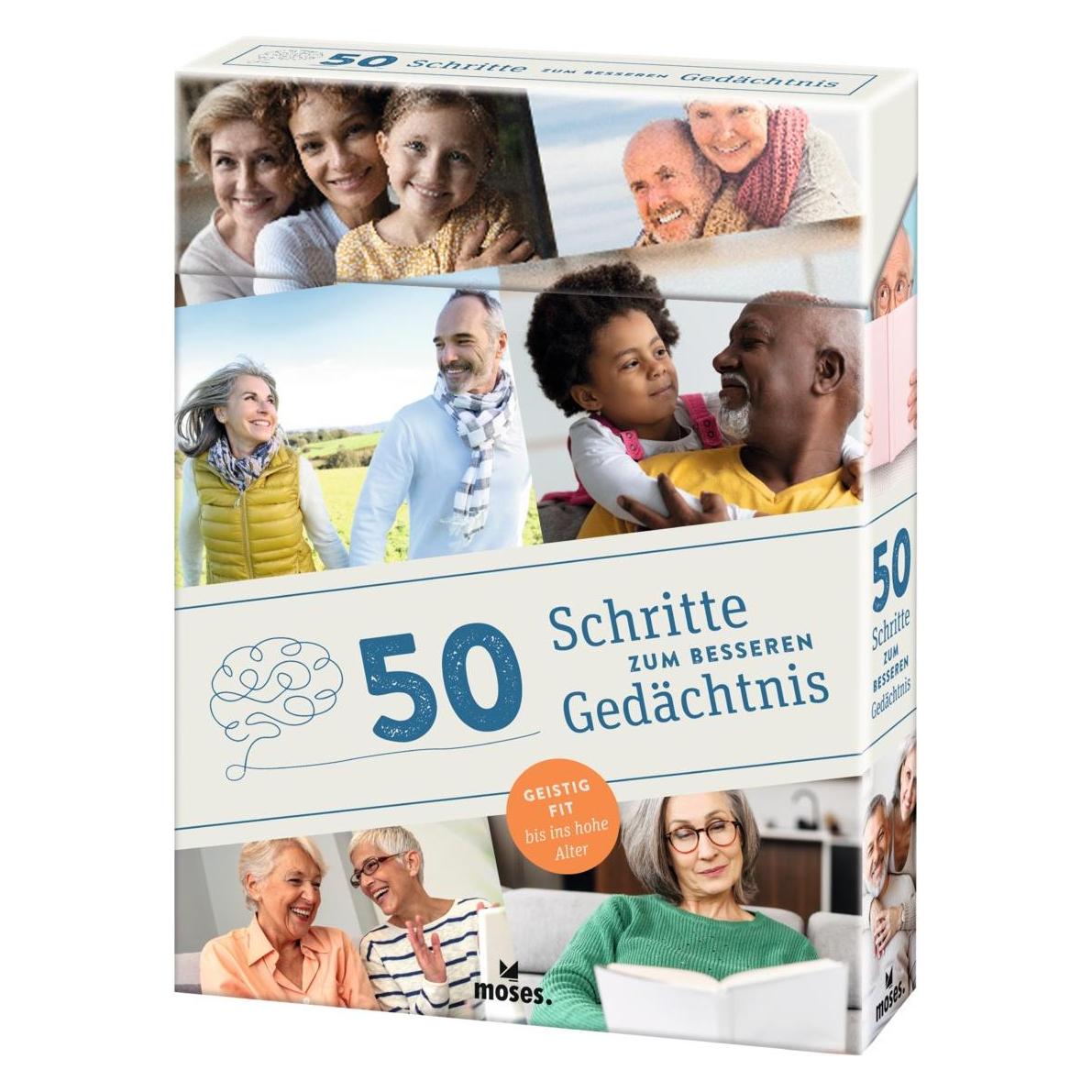 Moses 50 Schritte zum besseren Gedächtnis (Deutsch, 1 - 5 Spieler) (382353)