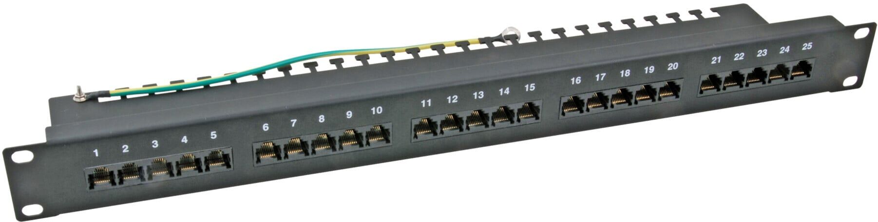 EFB-Elektronik 19"ISDN Patch-Panel 25 Port ungeschirmt 37588.1 ; efb_elektronik)