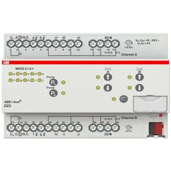 ABB HCC/S2.1.2.1 Heiz-/Kühlkreis Controller, 2fach, 0-10 V, manuelle Bedienung, REG 2CDG110219R0011