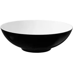 Seltmann Schüssel rund 30 cm Life Fashion glamorous black, Schüssel + Schale, Schwarz
