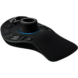 3Dconnexion Spacemouse Wireless Kit 2 (Kabelgebunden, Kabellos), Maus, Schwarz