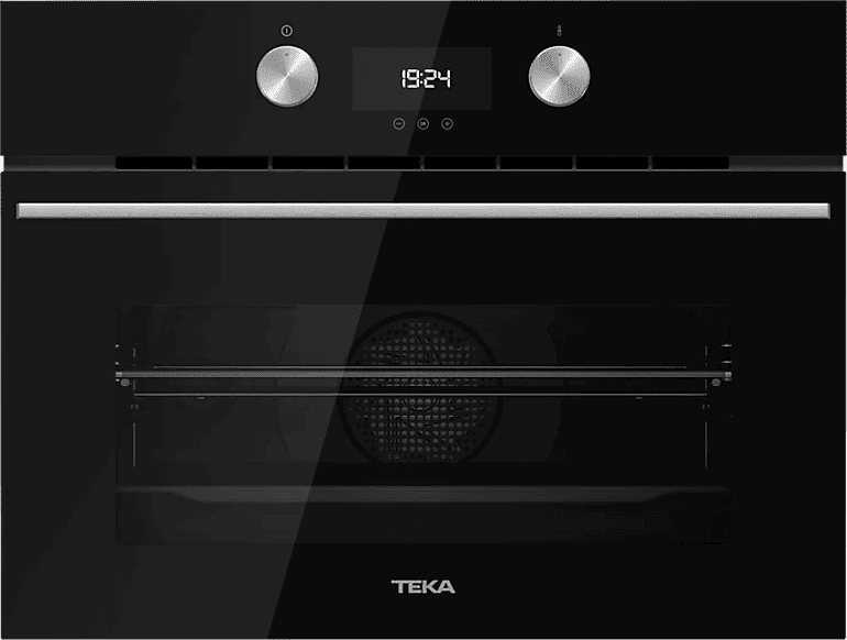 Horno con microondas - Teka HLC 8440, Multifunción, Limpieza por agua, 41 l, 59.5 cm, Touch Control, Negro
