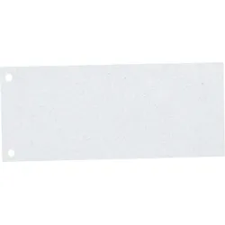 Esselte Trennstreifen 10,5x24cm VE=30x100 Stück weiß