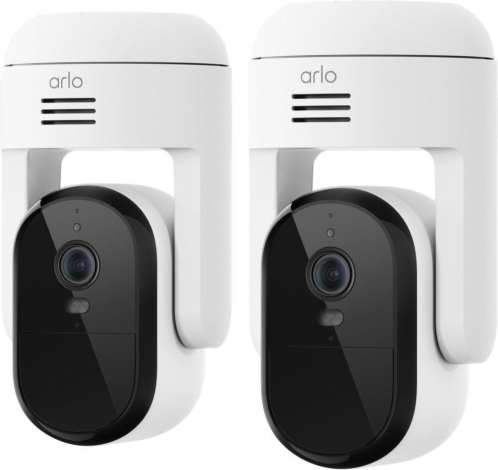 Arlo Essential 3 2K PTZ Camera 2-Pack