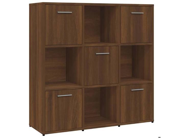 Bibliothèque maison - Bibliothèque Chêne marron 90x30x90 cm Bois d'ingénierie - 30kg _12239