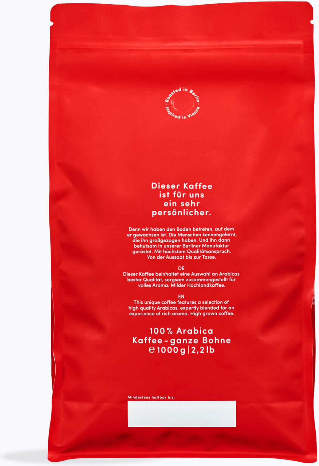 Andraschko Miscela Italia Espresso 1 kg   Ganze Bohne   Brasilien, Äthiopien, Indien   Dunkle Röstung Intensiv Schokoladig Goldene Bohne Testsieger