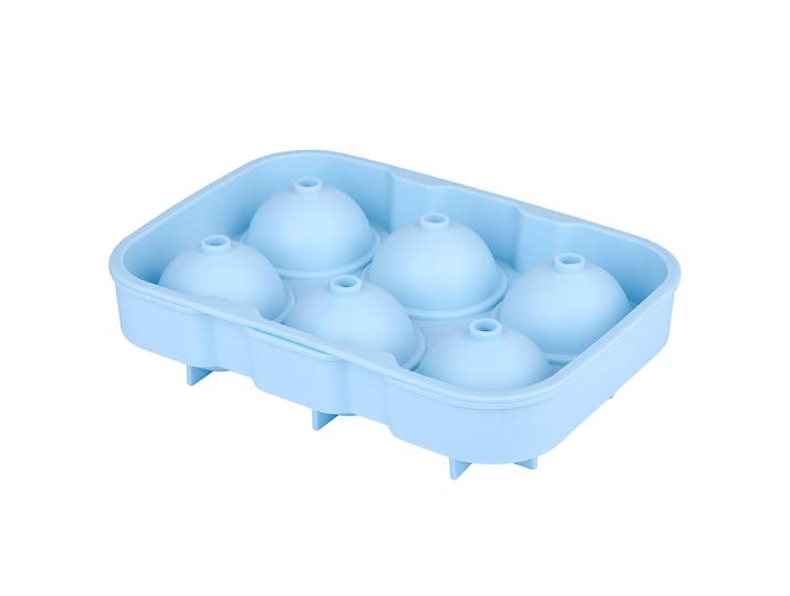 Eiswürfelbereiter Kugeln 13 x 4 x 18cm Blau/Pastellblau