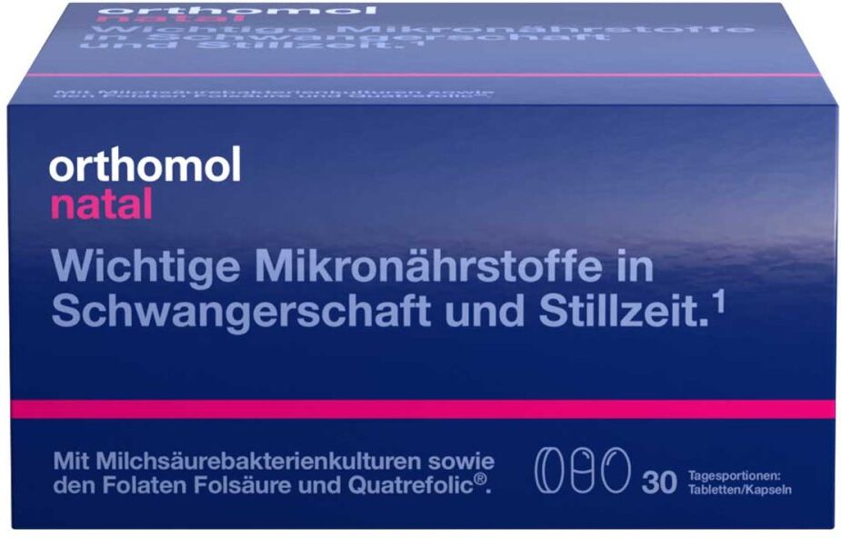 Orthomol Natal Tabletten/Kapseln 30er-Packung