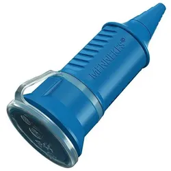 Mennekes 10843 Kupplung SCHUKO, 16A2p+E, 230V, IP44 BL