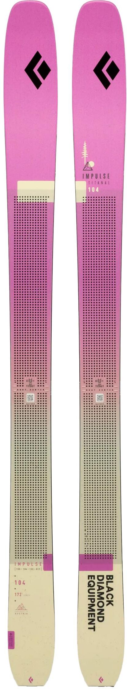 Black Diamond  - Impulse Ti 104 - 172 - Ski