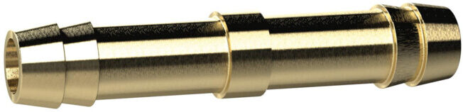 RIEGLER Buse double pour tuyau LW 6 mm laiton (MS1700606)