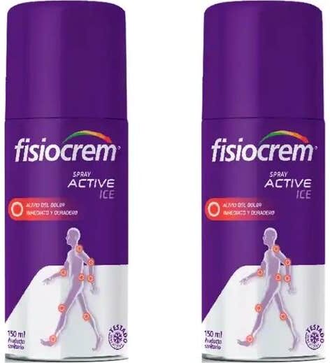 FISIOCREM Pack Spray Active Ice 2x150ml