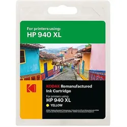Kodak, Druckerpatrone, 185H094039 HP C4909AE OJ PRO Tinte yellow HC rebuilt 1400Seiten Blister (Y)