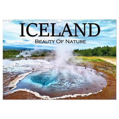 Iceland Beauty of Nature (Wall Calendar 2027 DIN A3 landscape), CALVENDO 12 Month Wall Calendar