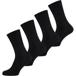 NUR DER Herren Basicsocken Bambus* Warme Socke 4er Pack