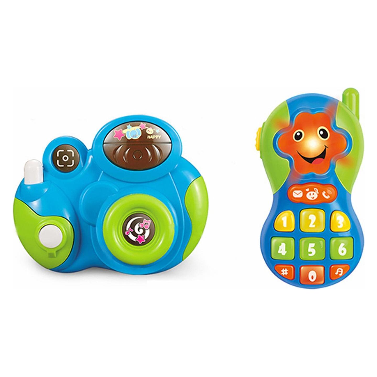 Scandinavian Baby Products Mein erstes Set mit Kamera & Handy (Deutsch, Englisch, Französisch, Italienisch, Schweizerdeutsch) (SBP-02958)