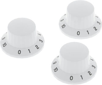 PRS Silver Sky Knobs White Blanc
