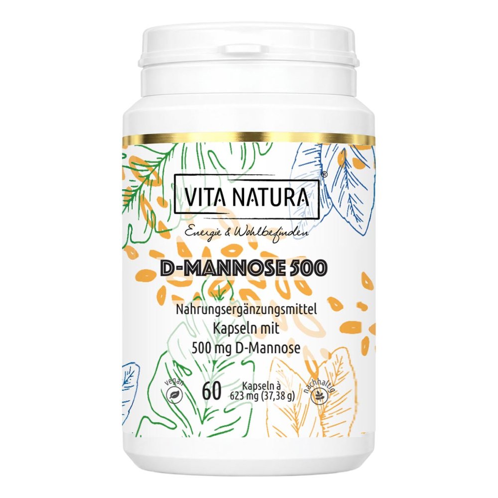 Vita Natura GmbH & Co. KG D Mannose Kapseln 500 mg 11578653