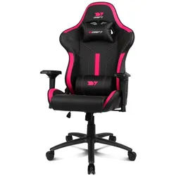 Drift SILLA GAMING DR350 NEGRO / ROSA, Gaming Stuhl, Rosa, Schwarz