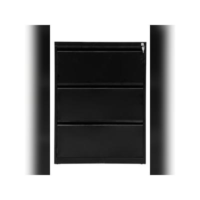 PROREGAL Hängeregistraturschrank Mare| HxBxT 101x76x62 cm | Schwarz
