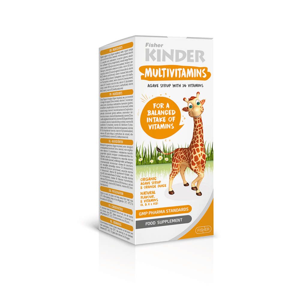 Fisher Kinder Multivitamines Nieuwe Formule 125 ml Sirup