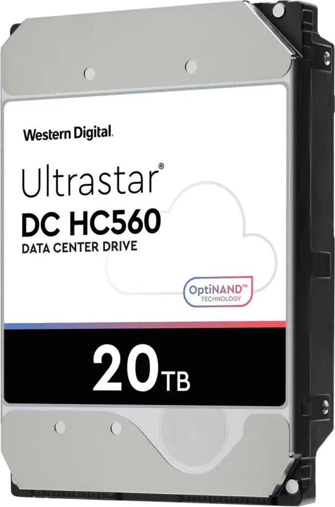 Western Digital Ultrastar DC HC560, 20 TB, 7200 RPM, 512 MB, 3.5", SATA