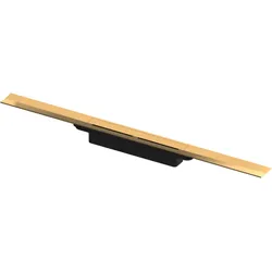 TECE drainprofile Duschrinne 671012 1000 mm, Polished Gold Optic / Gold Optik, Breite 55mm, PVD