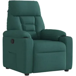 vidaXL, Sessel, Relaxsessel Dunkelgrün Stoff