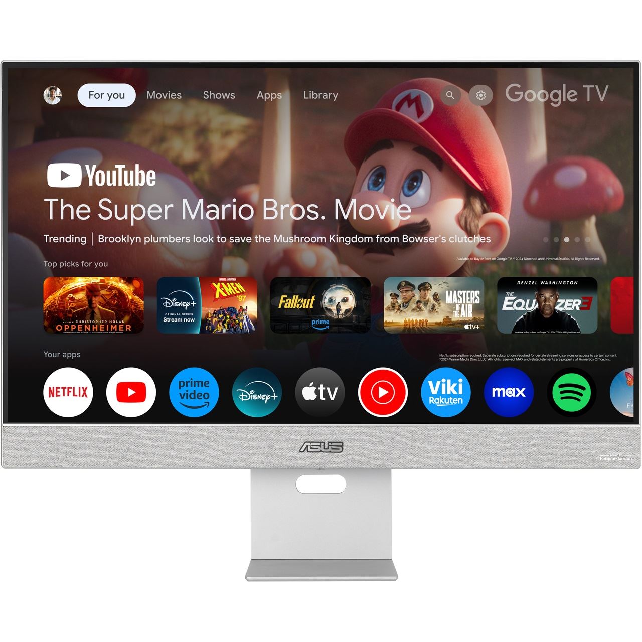 27" (68,58cm) Asus ZenScreen MS27UC Weiß 3840x2160 1xDisplayPort 1.4 / 1x HDMI 2.0 / 1x USB-C mit Displayport