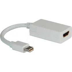 ROLINE 12033129 - DisplayPort Adapter, Mini DP Stecker auf HDMI Buchse