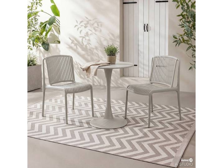 Ensemble repas de n Verta 3 pièces Ø 60cm Beige/Cachemire