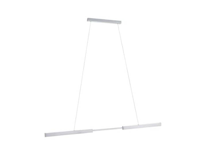 Paulmann 79815 LED luminaire en suspension Aptare carré incl. 1x18 / 1x18 watts gradable Éclairage de plafond Alu brossé Métal Suspension 2700 K